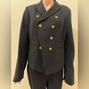 A cute black jacket from Banana Republic!